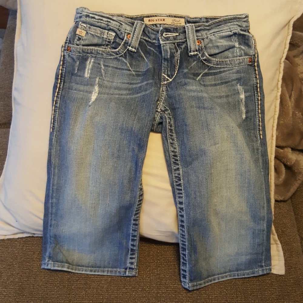 Big star capri jeans